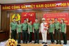Chi bộ Cơ quan UB Kiểm tra Đảng ủy CA tỉnh tổ chức Lễ trao tặng Huy hiệu Đảng đợt 19/5 năm 2022