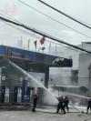 Hình ảnh vụ cháy Cửa hàng xăng dầu số 5