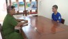 CAH Tuy Phước làm việc với đối tượng sử dụng ma tuý trái phép bị tổ tuần tra bắt giữ.