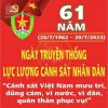 Chào mừng Kỷ niệm 61 năm Ngày truyền thống lực lượng Cảnh sát nhân dân.