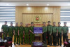 Trường Đại học Cảnh sát nhân dân và Công an tỉnh Phú Thọ trao tặng 420 triệu đồng hỗ trợ Công an tỉnh Gia Lai khắc phục hậu quả thiên tai, mưa lũ.