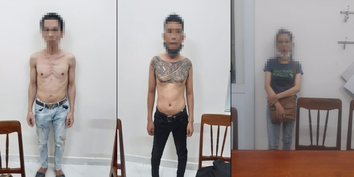 Tuần tra đêm phát hiện 3 đối tượng sử dụng trái phép chất ma túy