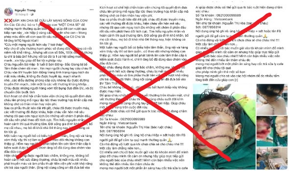 thong tin bia dat ma doi tuong dang tai tren facebook nham lua dao