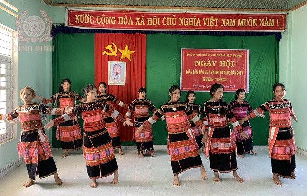 Công an huyện Phù Mỹ tổ chức Ngày hội toàn dân bảo vệ ANTQ năm 2023.
