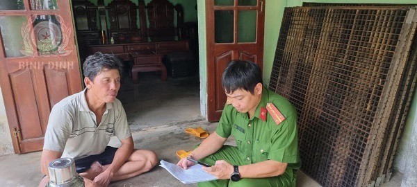 Công an huyện Hoài Ân: Quyết liệt kích hoạt tài khoản định danh điện tử mức độ 2.