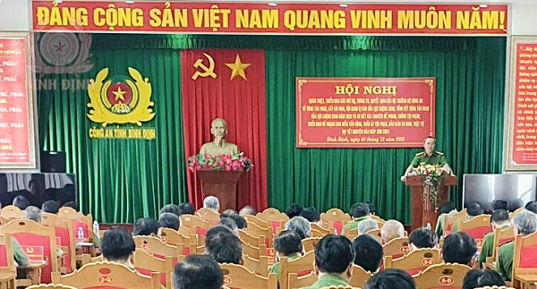 Hội nghị triển khai Kế hoạch triển khai cao điểm tấn công trấn áp tội phạm, bảo đảm AN-TT dịp Tết Nguyên đán Giáp Thìn 2024 trên địa bàn tỉnh