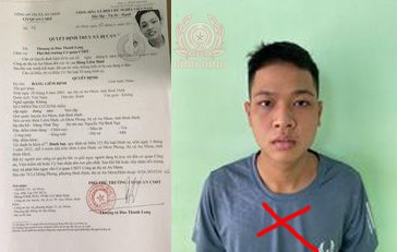 Quyết định truy nã và đối tượng Hàng Liêm Định.