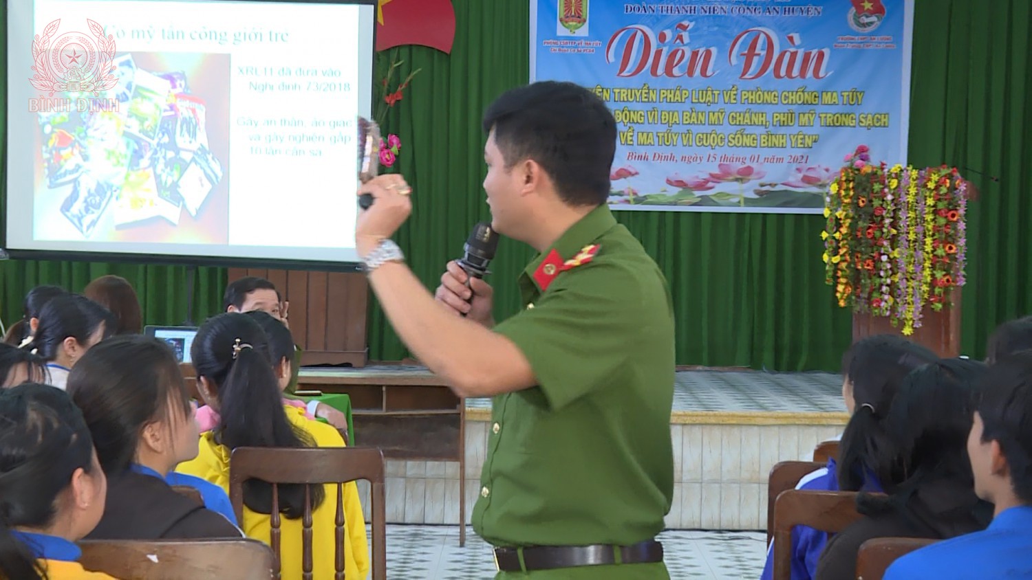 doan vien cong an tinh to chuc tuyen truyen phong chong ma tuy