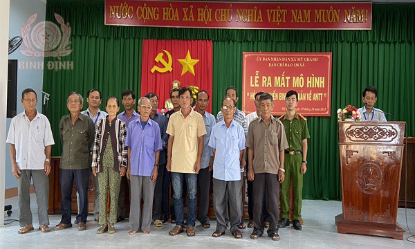 Ra mắt Ban điều hành mô hinh “Hội Cựu chiến binh tự quản về AN-TT”